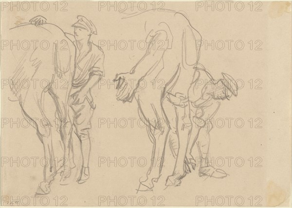 Studies for "Scots Grey", 1918.