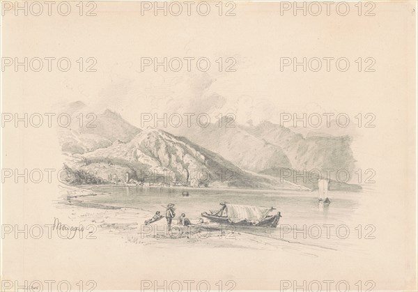 Lake Shore, Menaggio [recto], 1869.