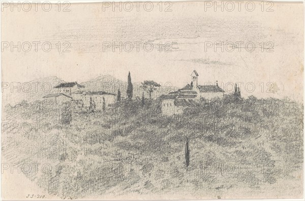 Monastery [recto], 1870-1872.