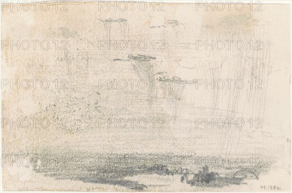 Clouds [verso], 1870-1872.