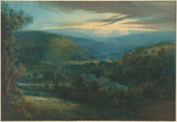 Dawn in the Valleys of Devon, 1832.