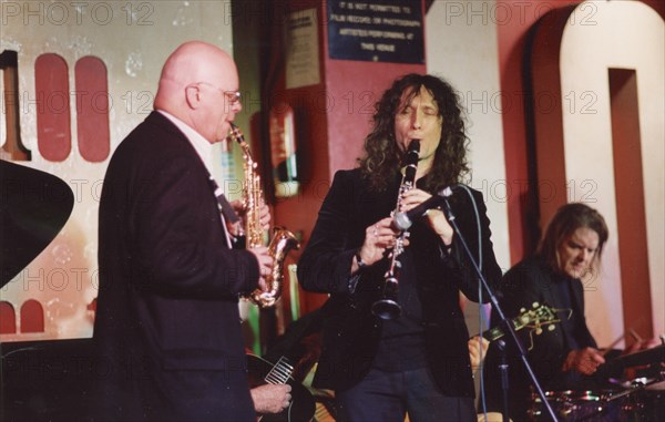John Altman and Julian Marc Stringle, NJA Benefit, 100 Club Oxford Street, London, 2008.