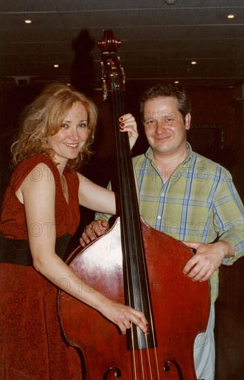 Nicki Parrott, Malcolm Creese, Blackpool Jazz Party, 2007.