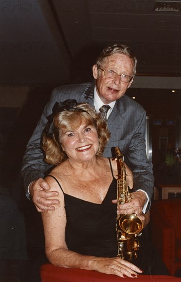 Bob Wilber and Joanne 'Pug' Horton Blackpool Jazz Party 2007.