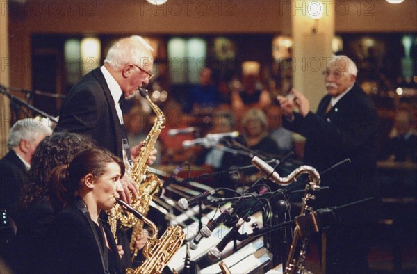 Roy Wiillox, Stan Reynolds Big Band, New Milton, 2008.