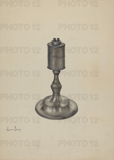 Lamp, c. 1937.