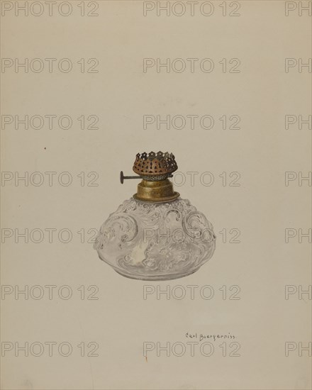 Lamp, c. 1940.