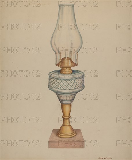 Lamp, c. 1938.