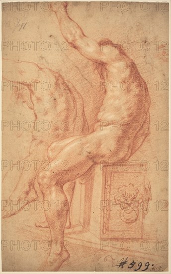 A Seated Nude.