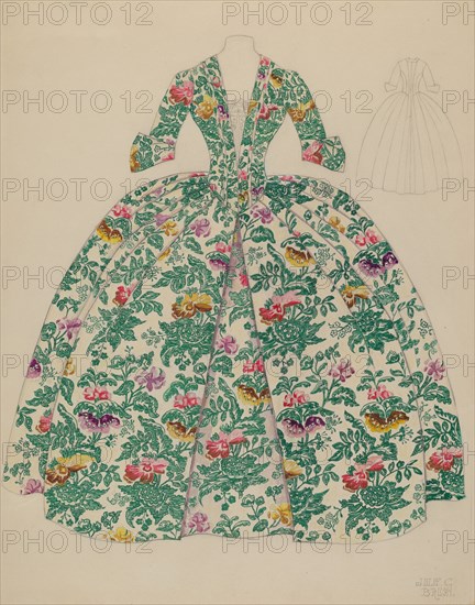 Dress, c. 1936.