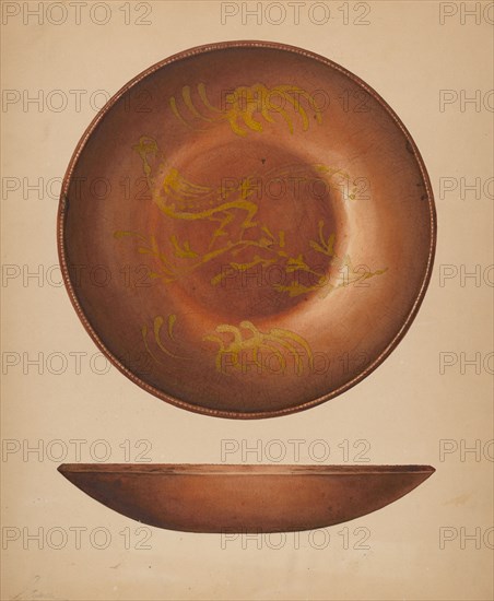Plate, c. 1939.