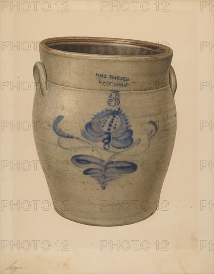 Crock, c. 1940.