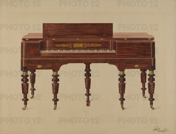 Piano, c. 1936.