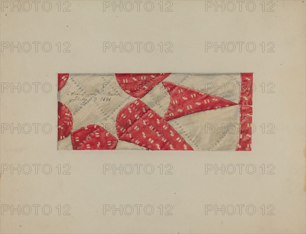 Quilt, c. 1937.