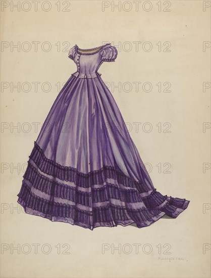 Dress, c. 1938.
