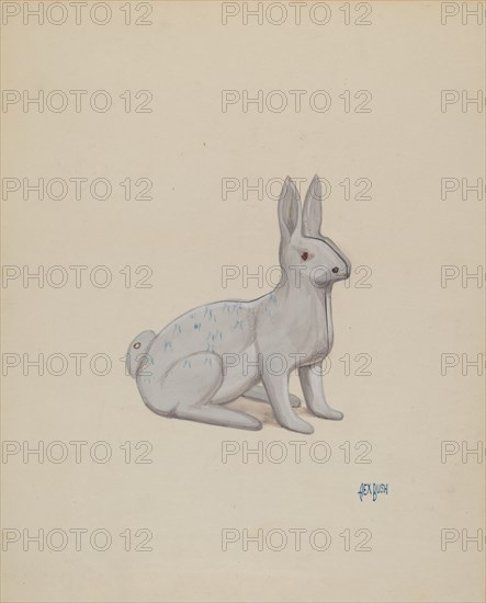 Rabbit, c. 1936.