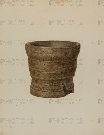 Mortar, c. 1940.