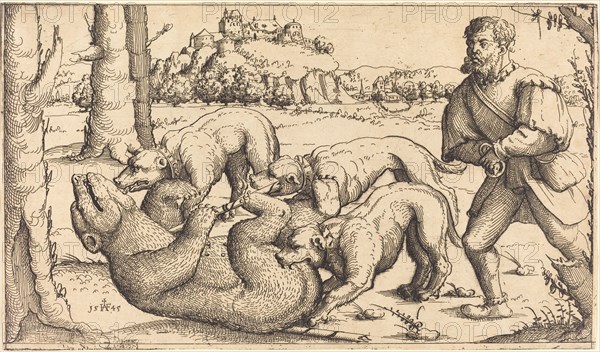 Bear Hunt, 1545.