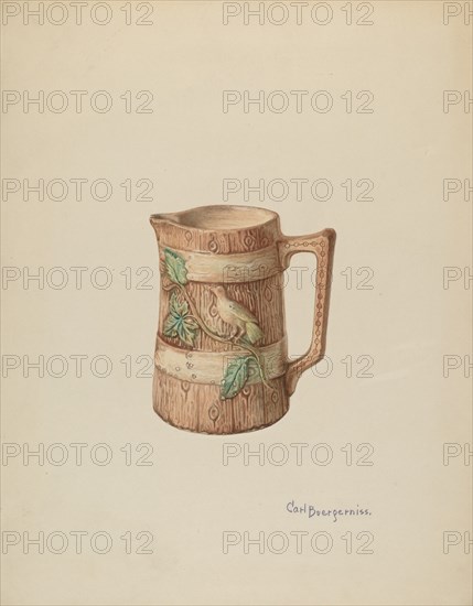 Pitcher, c. 1940.