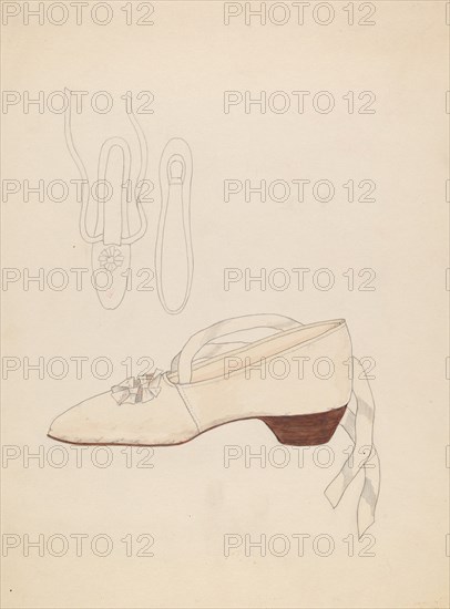 Slipper, c. 1936.