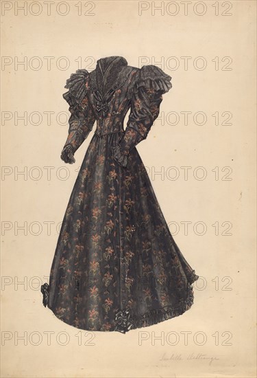 Dress, 1935/1942.