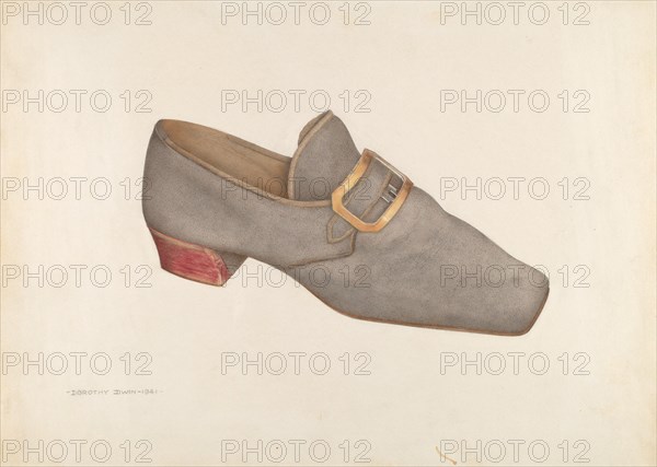 Man's Shoe, 1941.