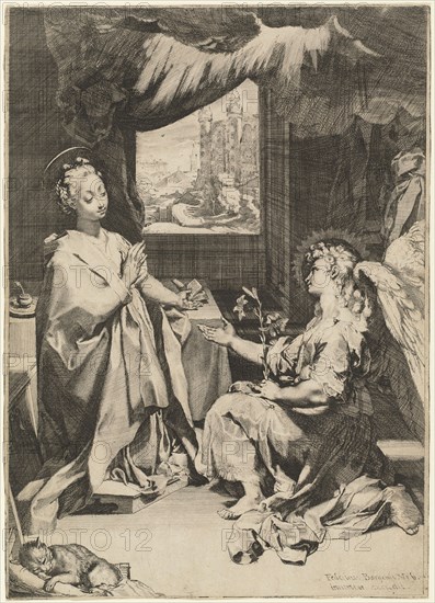 The Annunciation.