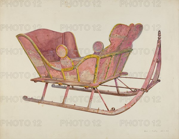 Sleigh, 1935/1942.