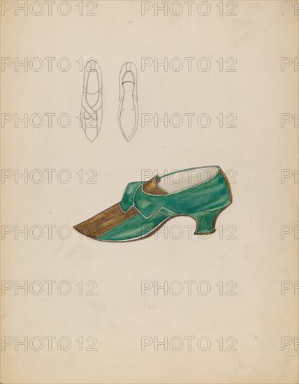 Slippers, c. 1936.