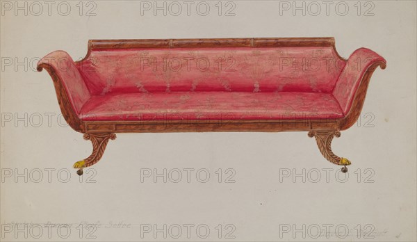 Settee, 1935/1942.