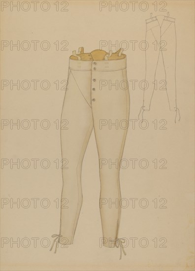 Trousers, c. 1937.