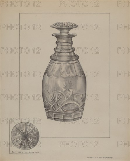 Decanter, c. 1937.