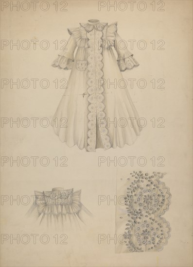 Nightgown, c. 1940.