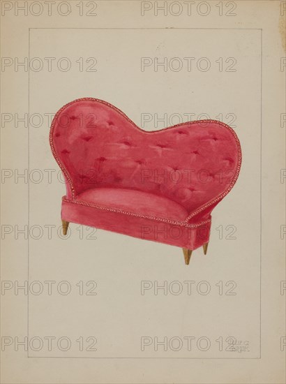 Doll Sofa, c. 1936.