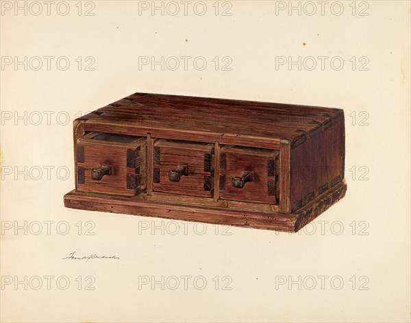 Spice Box, c. 1940.