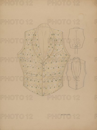 Waistcoat, c. 1937.