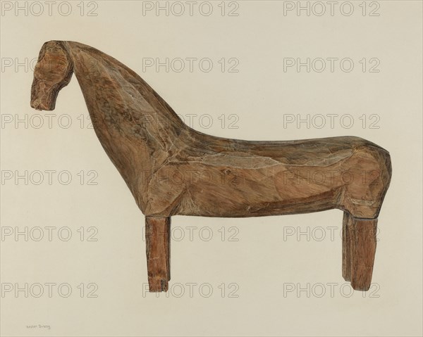 Horse Figure, 1940.
