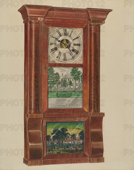 Mantel Clock, 1938.