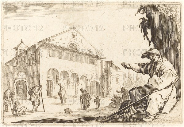 Almshouse, c. 1622.