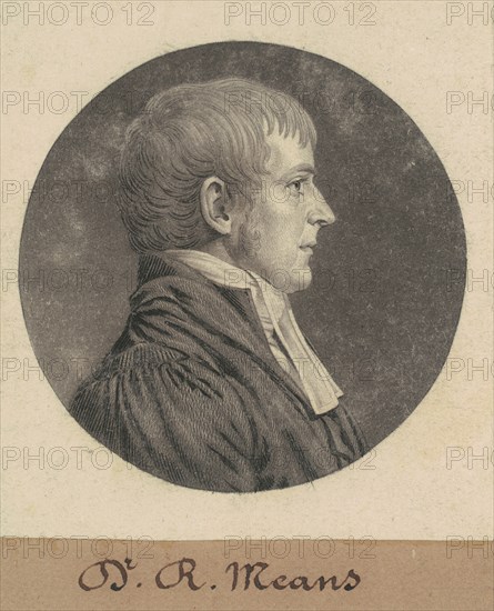 Robert Means, 1809.
