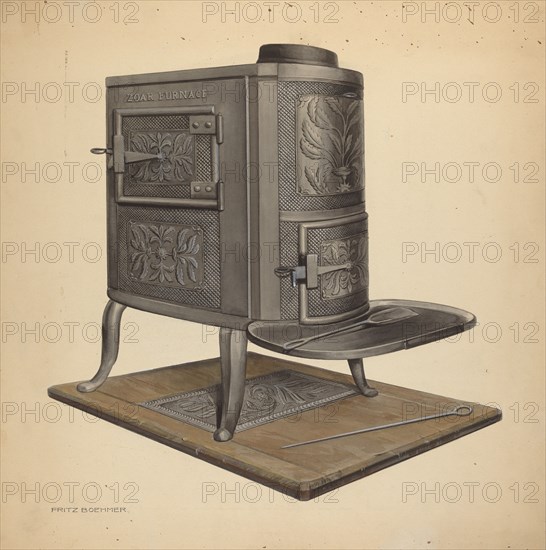 Zoar Stove, c. 1938.