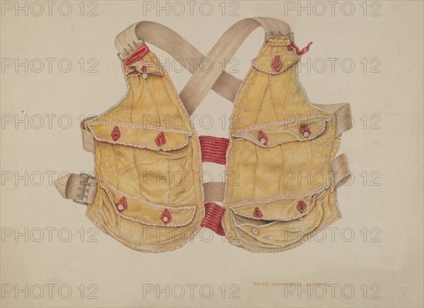 Money Vest, c. 1939.