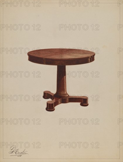 Tilt Table, c. 1937.