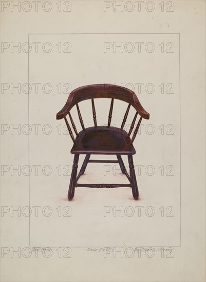 Armchair, 1935/1942.
