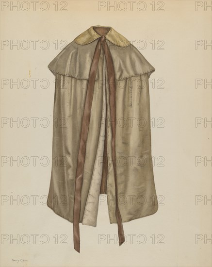 Dress Cape, c. 1938.