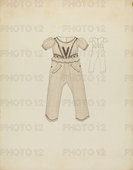 Boy's Suit, c. 1936.