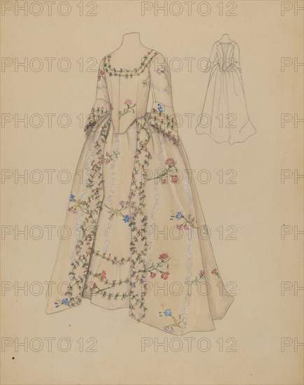 Ball Dress, c. 1936.