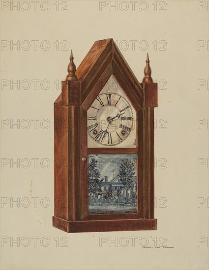 Steeple Clock, 1938.