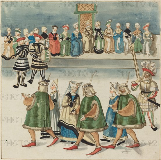 Masquerade, c. 1515.