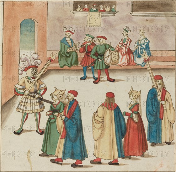 Masquerade, c. 1515.